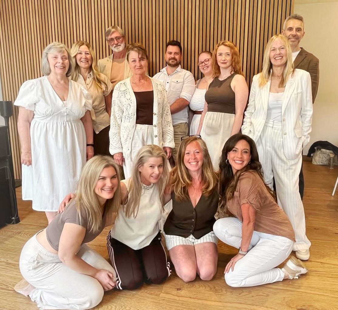 Cadence together in creams, tans and browns